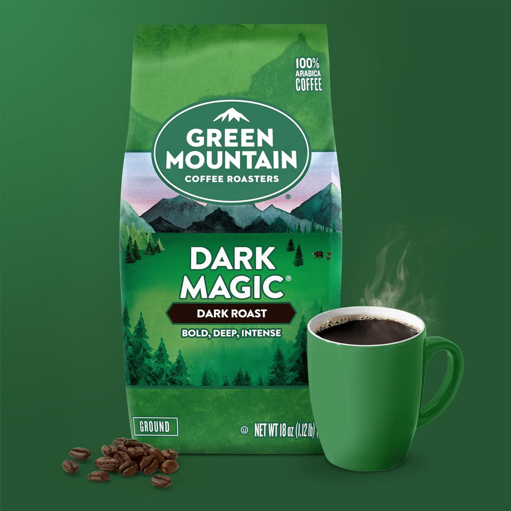 Dark Magic, Ground Coffee, Bagged 18 Oz