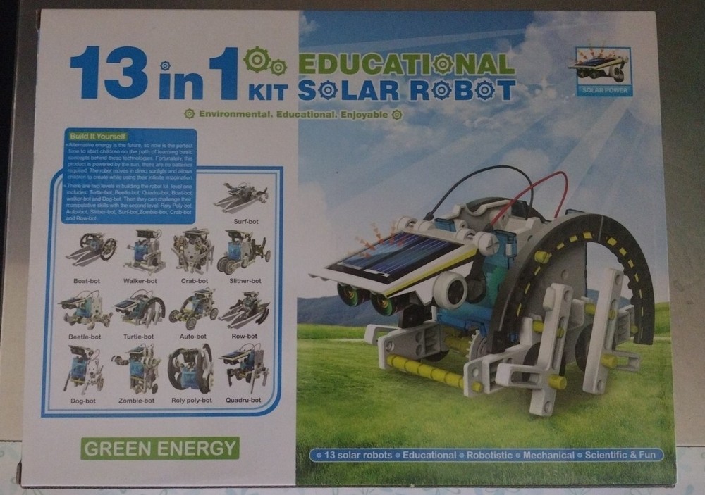 13 in 1 educational Solar Robot