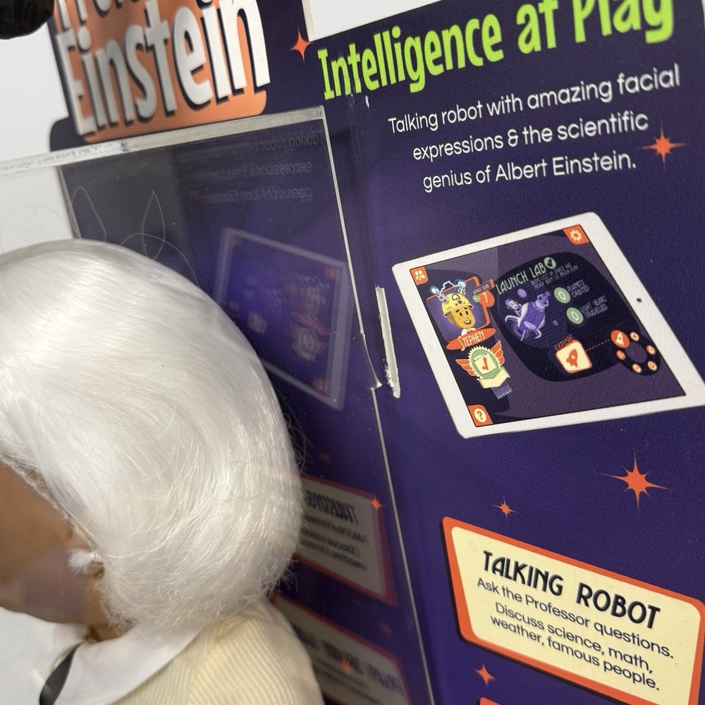Professor Einstein Robot Hanson Robotics Interactive Tutor Genius STORE DISPLAY