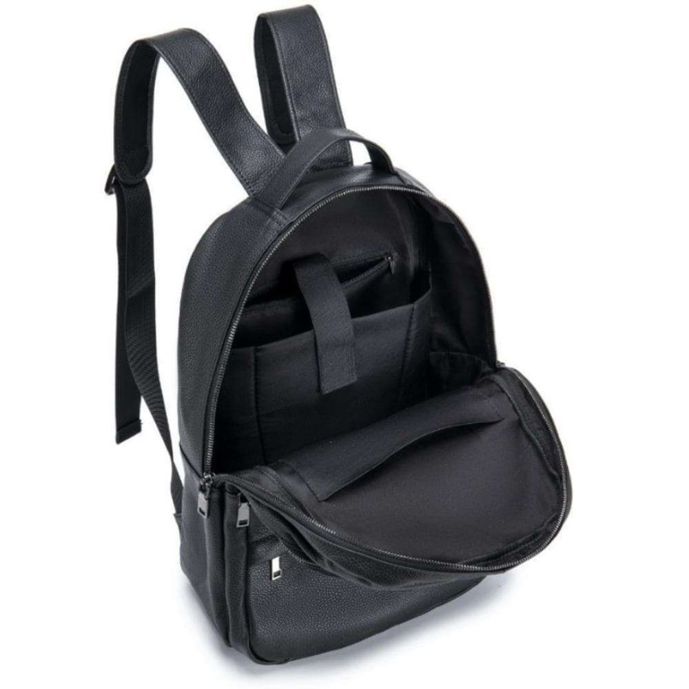 Leather men's backpack large capacity commuting From Japan
