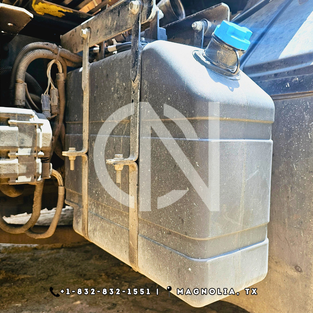 Used DEF Tank 13 Gal – Rectangular Plastic + Bracket