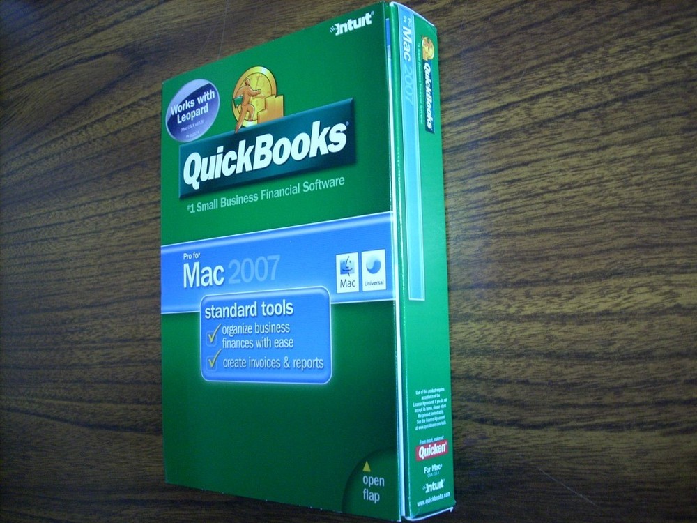 Quickbooks Pro 2007 (MAC)