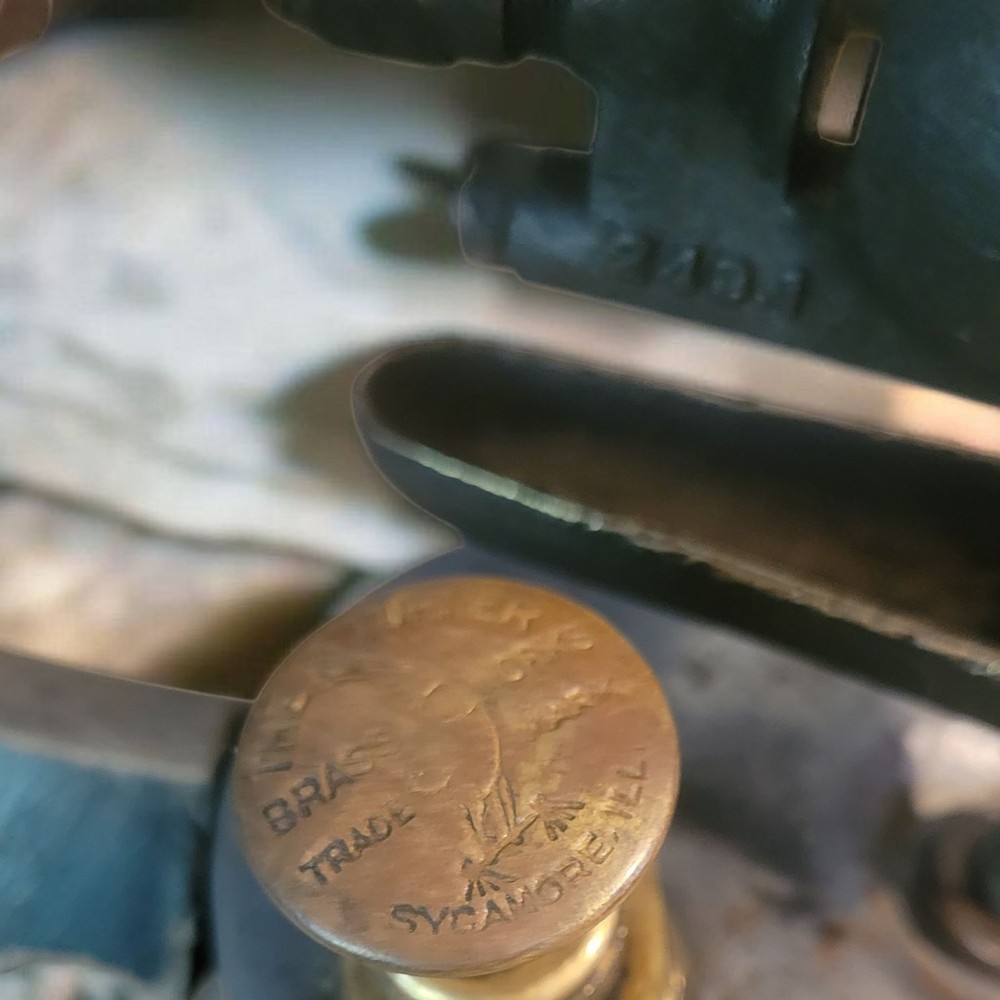 Antique Welding Torch Solid Brass Otto Bernz