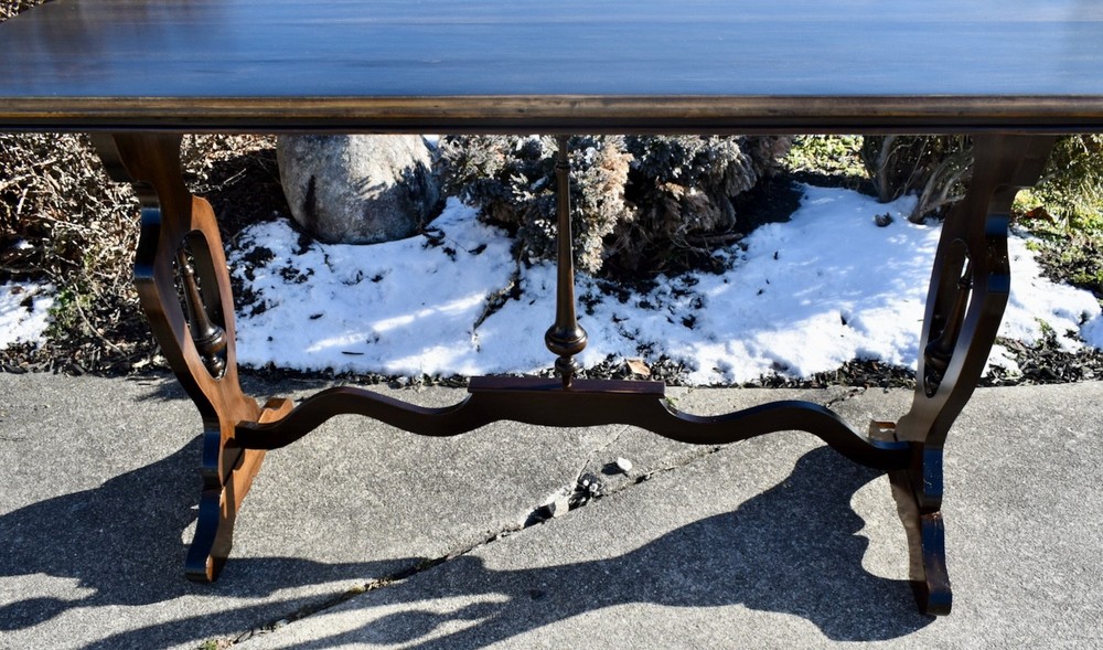 Vintage Walnut Jacobean Style Console/Sofa Table