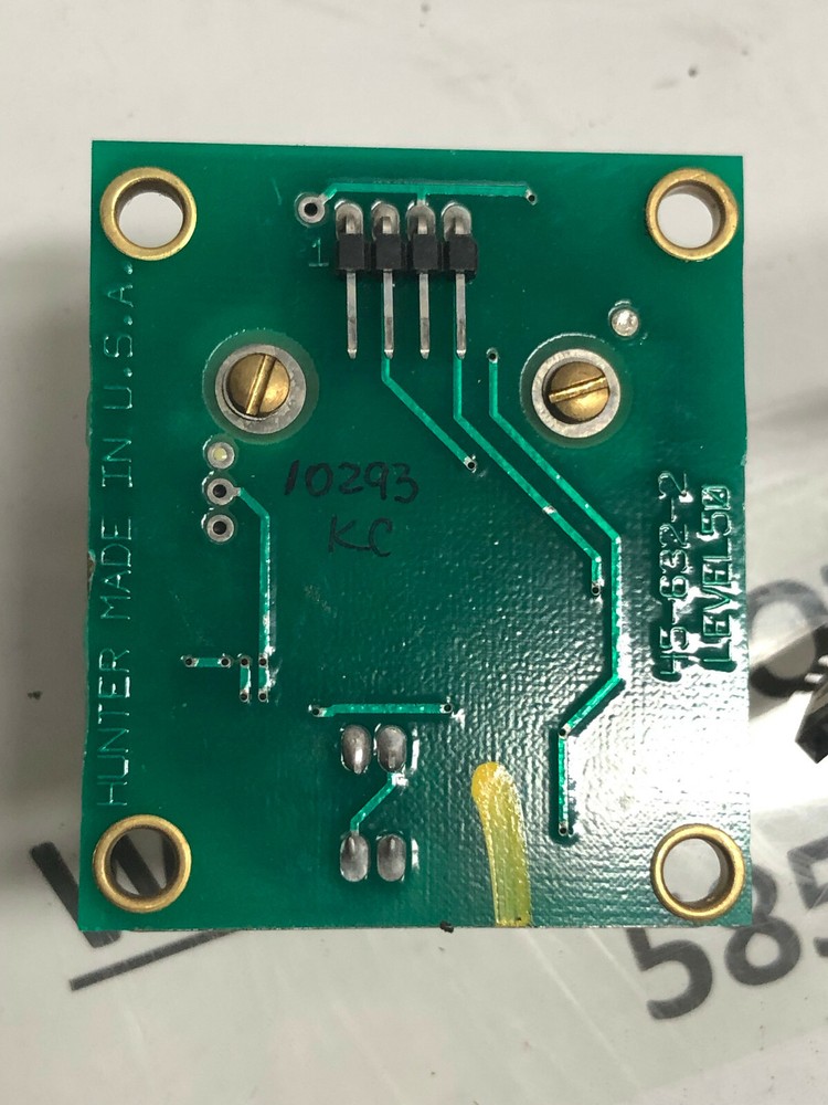 Hunter Alignment Engineering Board Head 45-632-2 109-70-2 P382