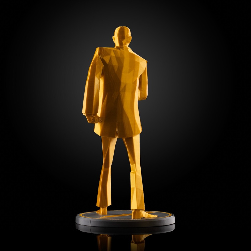 Team Fortress 2 Spy Figurine | 3D Printed Low Poly TF2 Spy Model