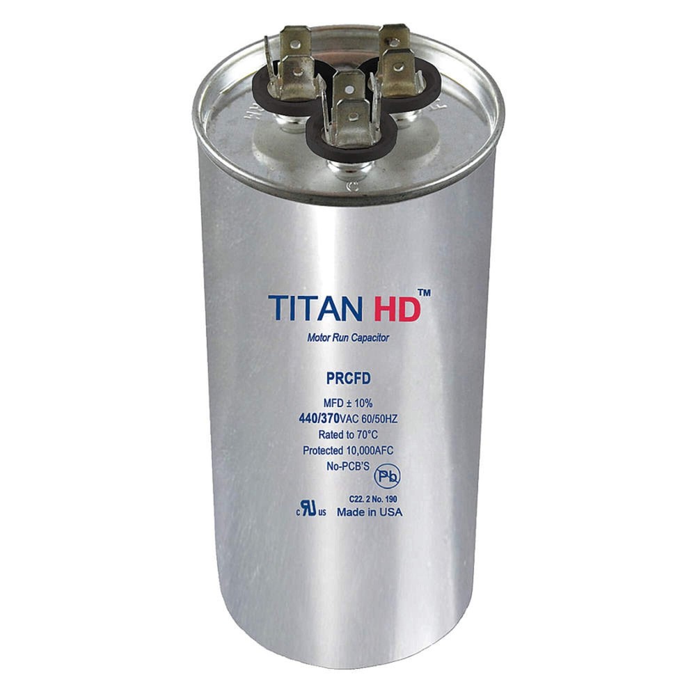 Motor Dual Run Cap 35/7.5 MFD 440V Round