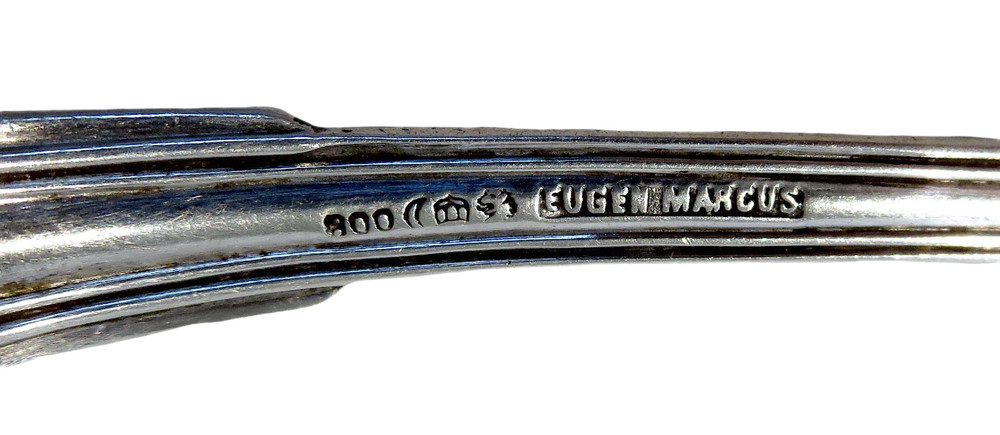 EUGEN MARCUS 2 PR 8.20z GERMAN STERLING Vintage SPOONS