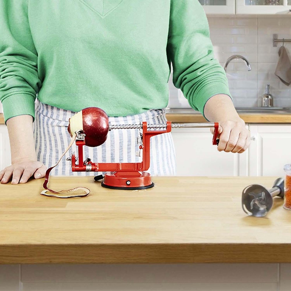 3" 1 Apple Peeler Manual Rotation Potato Fruit Core Slicer Kitchen Hand Cracking