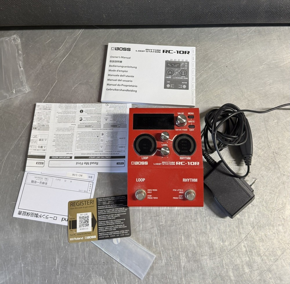 BOSS RC-10R Rhythm Loop Station Guitar Effects Pedal Tested Used