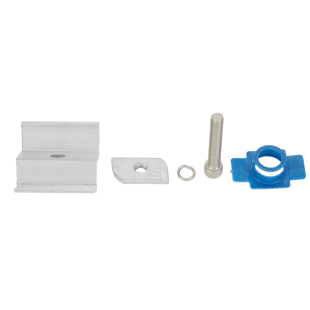 12P Solar Panel Bracket Clamps Module Clamp Solar Panel Holder For-Mounting-Rail