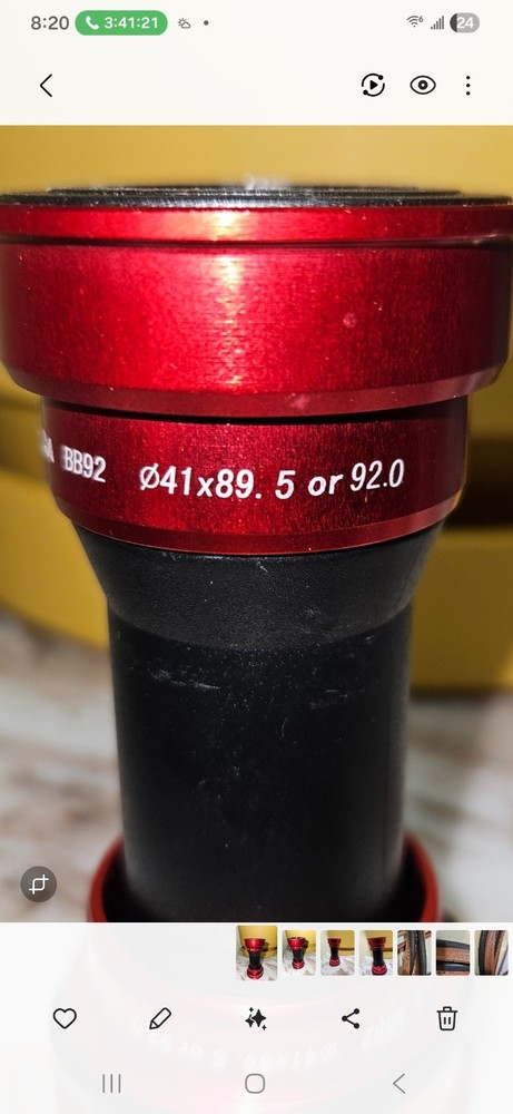 Meroca BB92 Pressfit Bottom Bracket 41x89.5 - 92