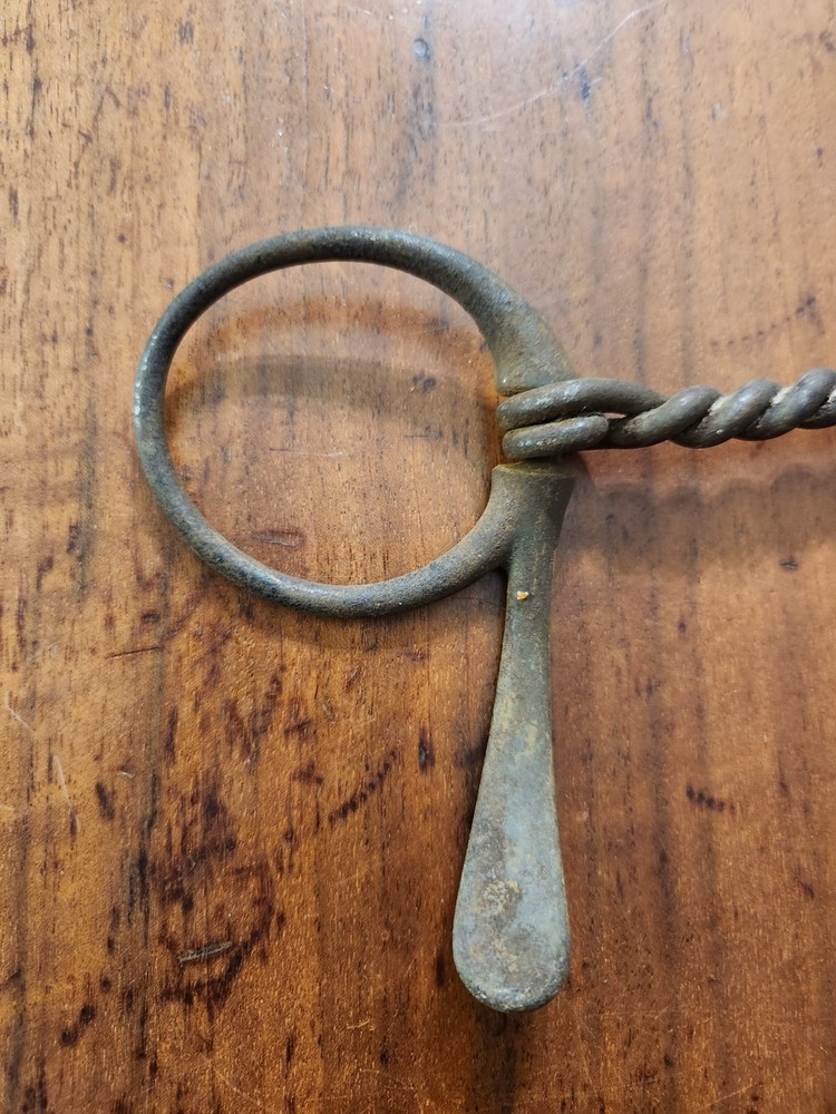 Vintage Twisted Wire Snaffle Bit Horse Bit