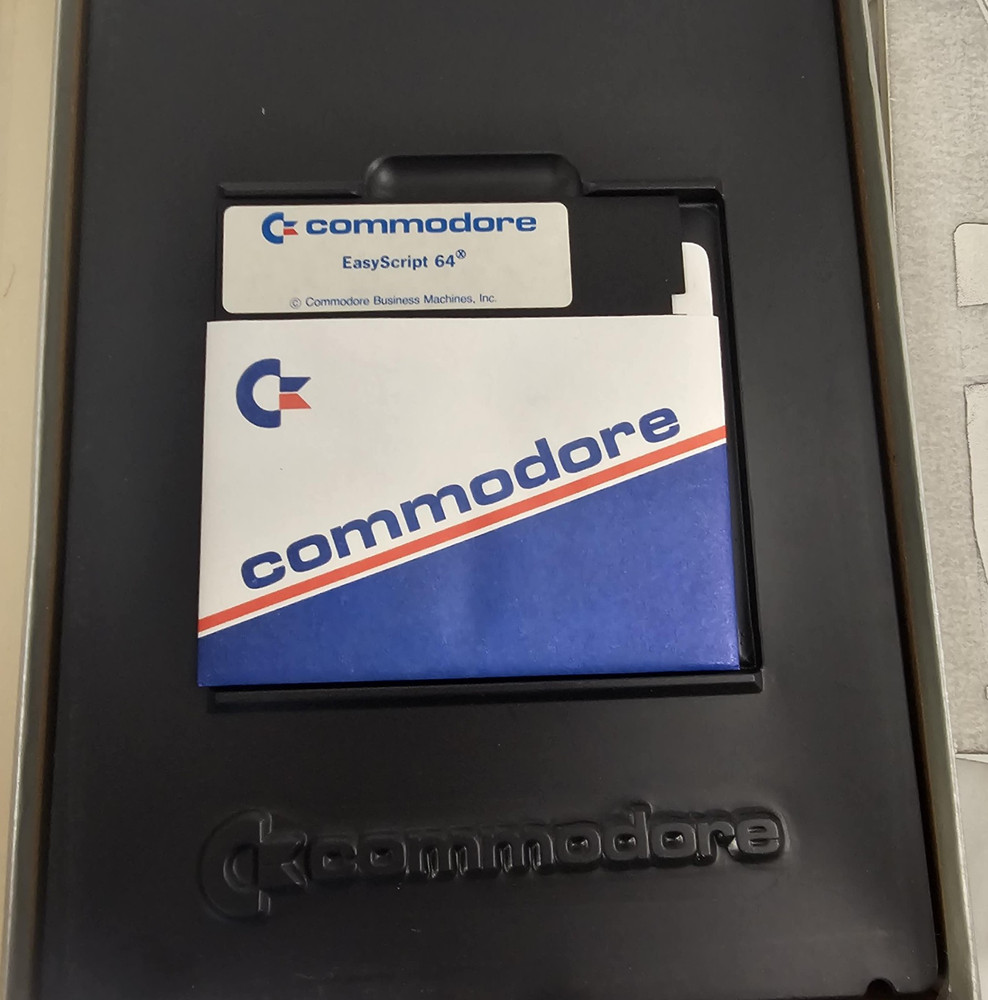 Commodore 64 Easy Script Advanced Word Processor 1983 Original Box + Manual
