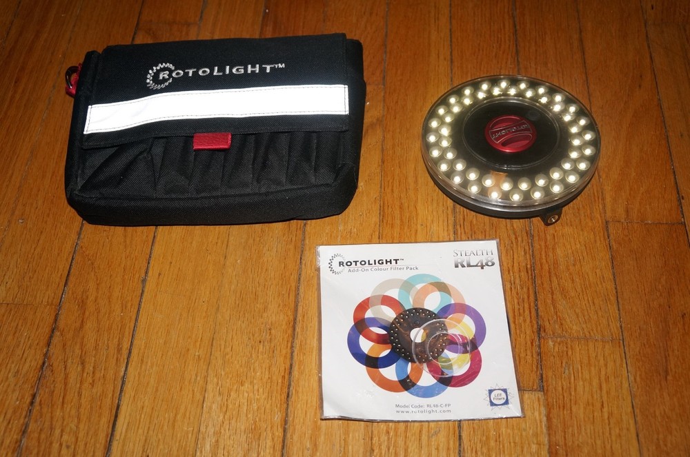 Rotolight RL48 Stealth w/Creative Colour Filter Kit - Tripod mount