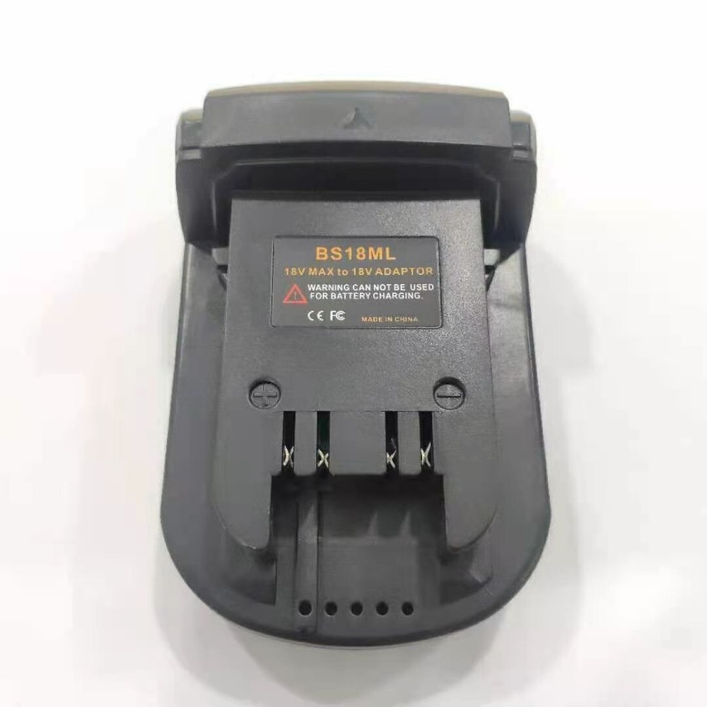 Battery Adapter BS18ML For Bosch 18V Li-ion Convert For Milwaukee 18V Tools