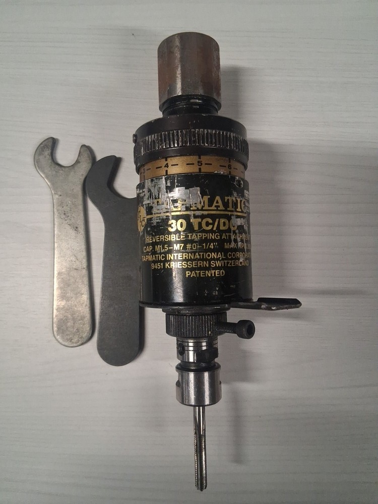 Tapmatic 30TC/DC Reversible Tapping Head, Wrenches