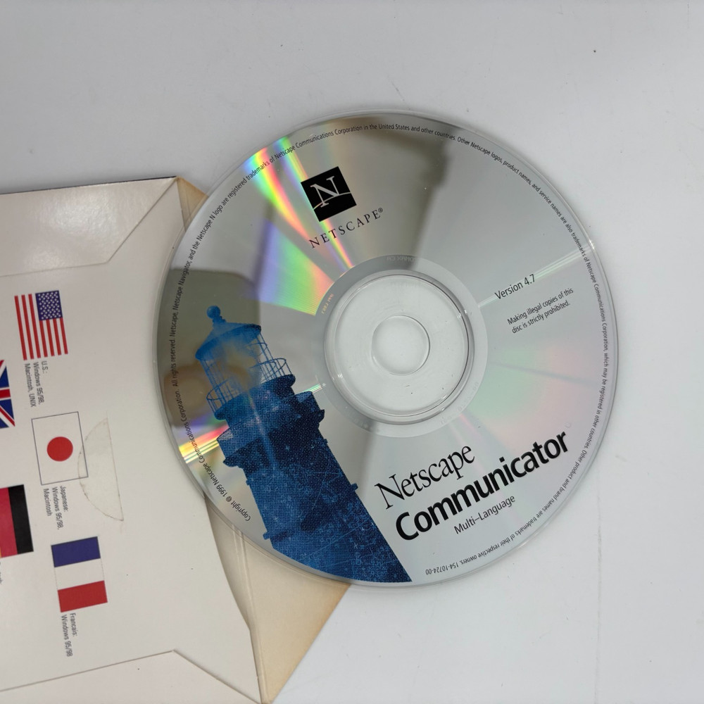 Vintage CD - Netscape Communicator, Version 4.7