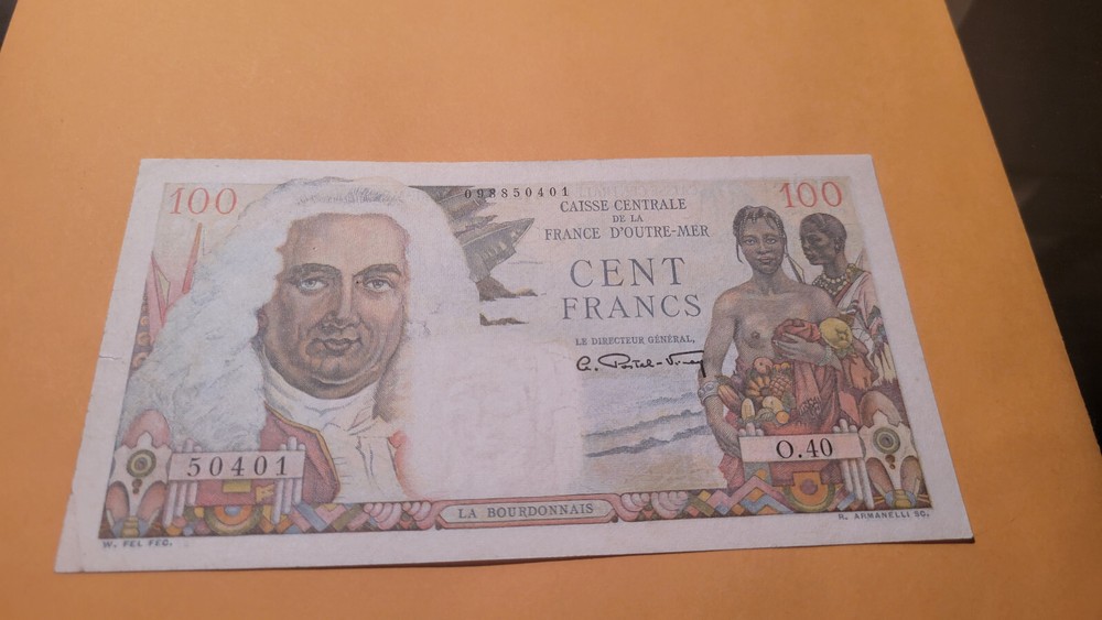 French equatorial ? above average note with a pinhole