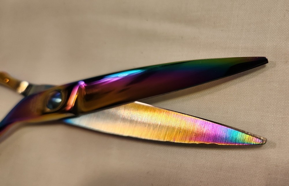 ICON Multi-color Shears Size 6" ICT-158A plus Bag