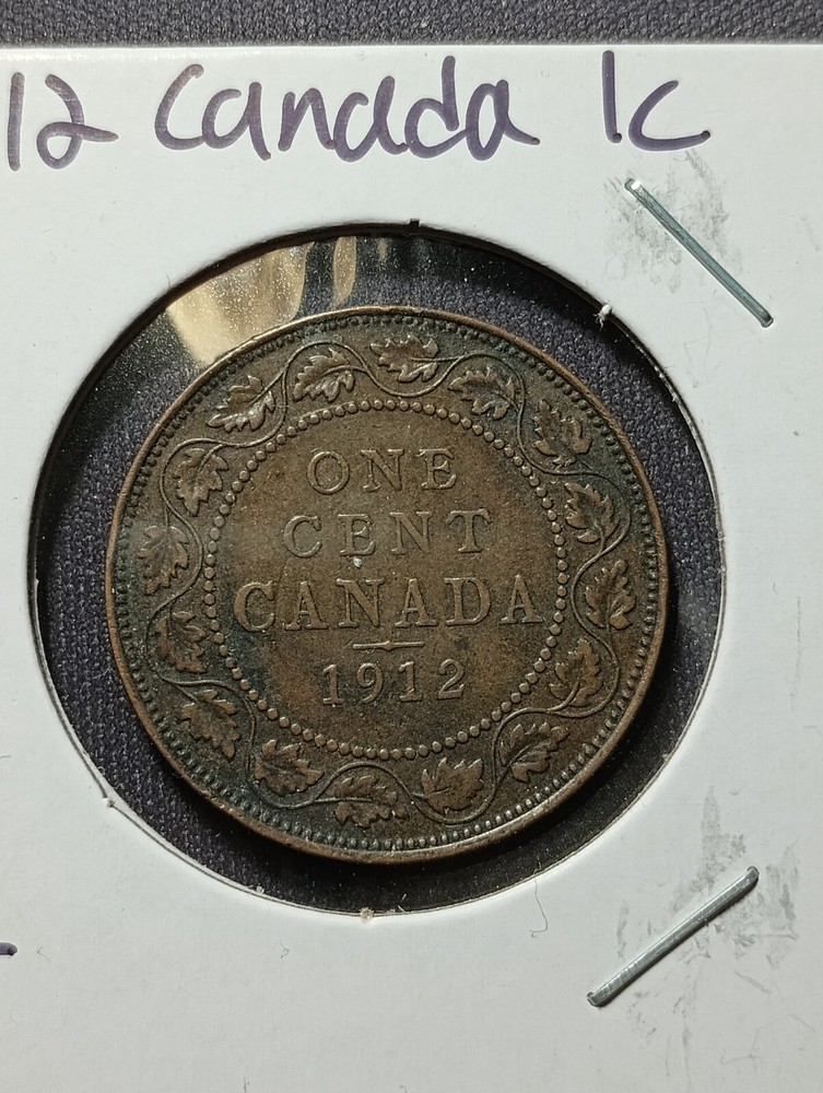 1912 Canadian Large Cent