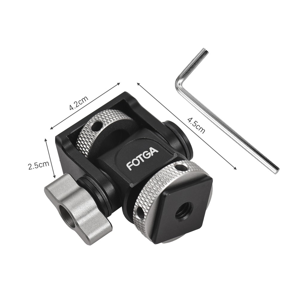 Mount Bracket with Cold Shoe Field Mount Holder A8B6