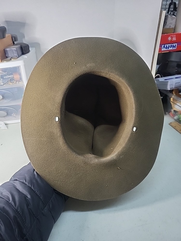 WW 2 USMC MARINE CORPS CAMPAIGN DRILL SERGEANT HAT SIZE?