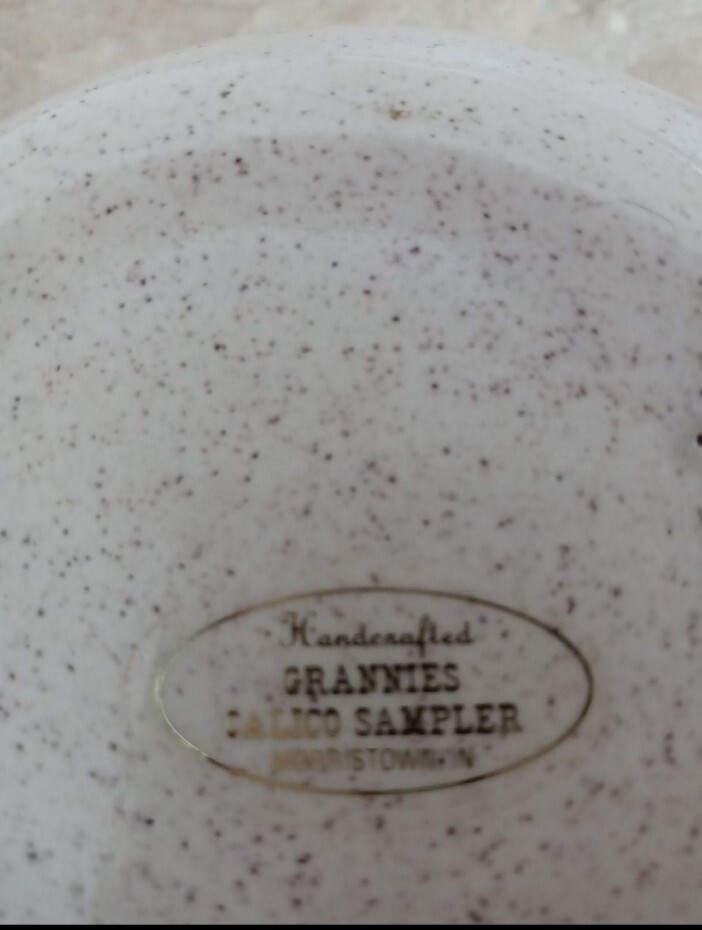 6 piece Grannies Calico Sampler