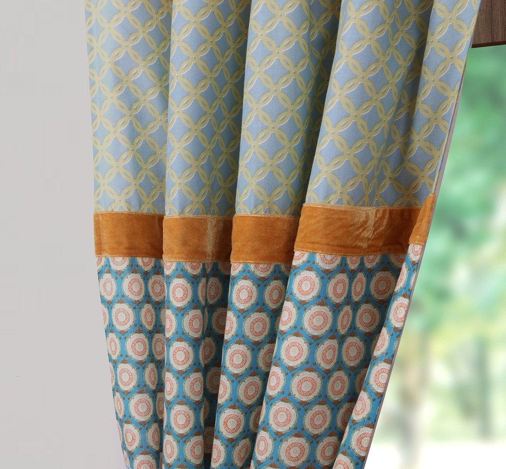 Thalia Window Panel Pair Tango