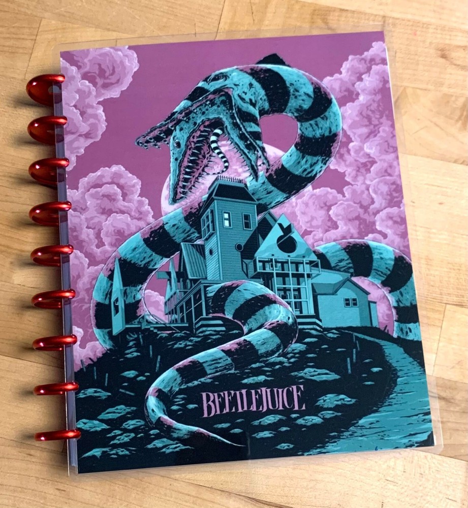 Beetlejuice Inspired Cover Set 4 use with Classic HAPPY Planner-