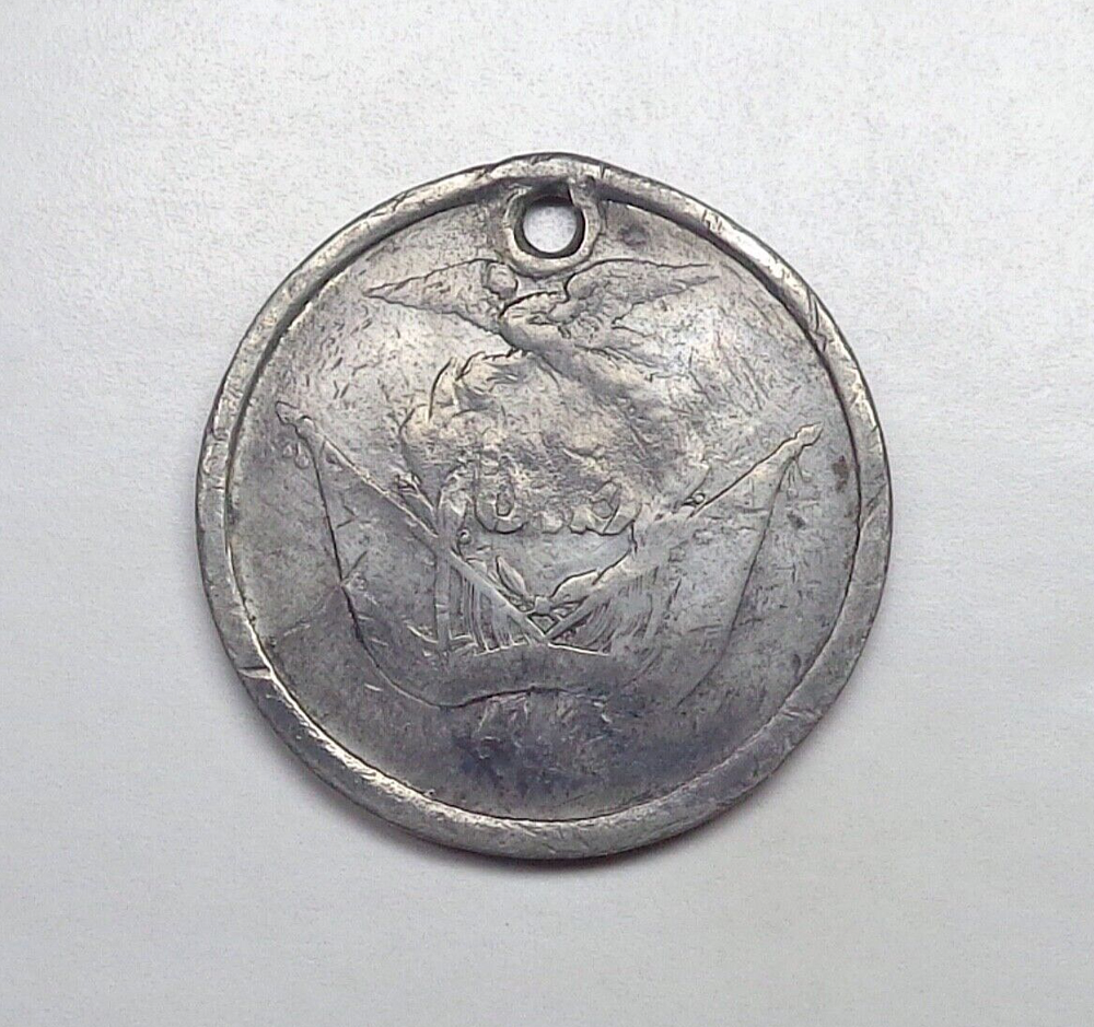 1884 Grover Cleveland & Thomas Hendricks Campaign Token.