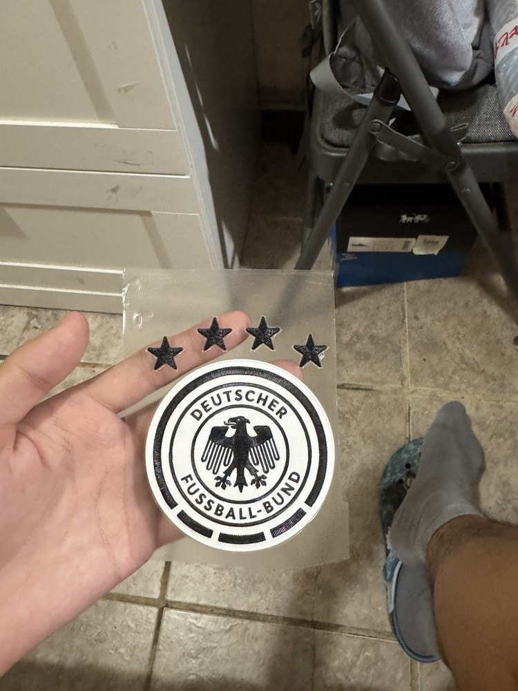 Germany National Team Iron On Patch Jersey Crest