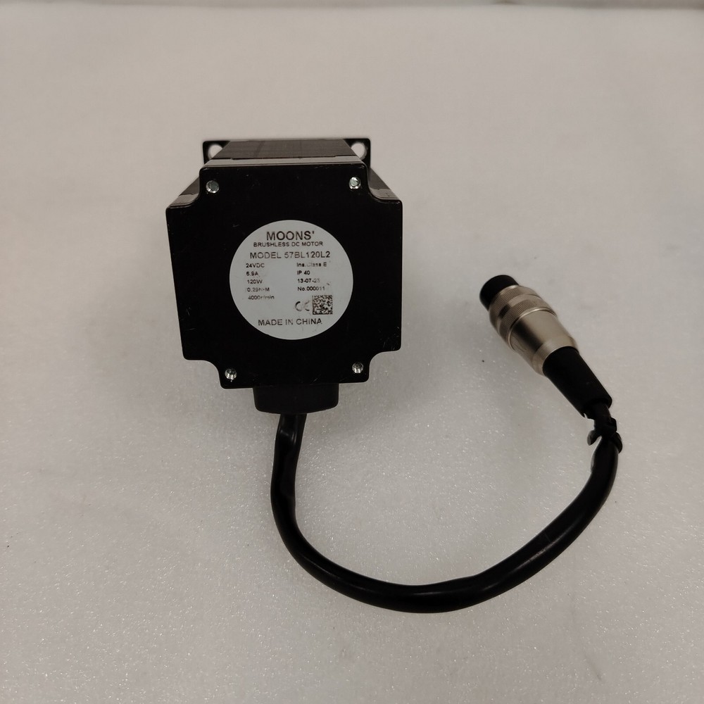 MOONS MODEL 57BL120L2 Brushless DC Motor
