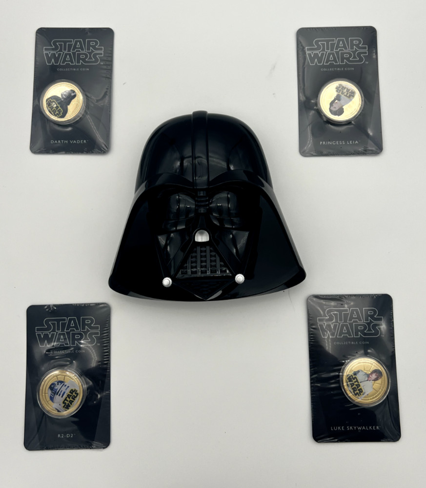 2011 Star Wars Darth Vader  Silver Coins set Niue
