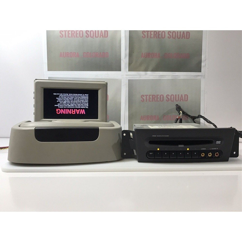 “CH838” 2004-2008 Chrysler Pacifica 6 CD DVD player changer (tested See Pics)