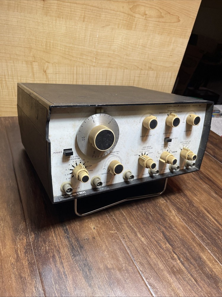 Wavetek Model 184, 5 MHz Sweep Generator -w/manual. Untested.