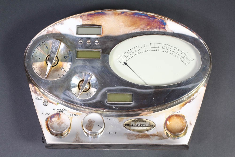 Scientology Mark Super VII Quantum Special Silver E-Meter Hubbard Electrometer