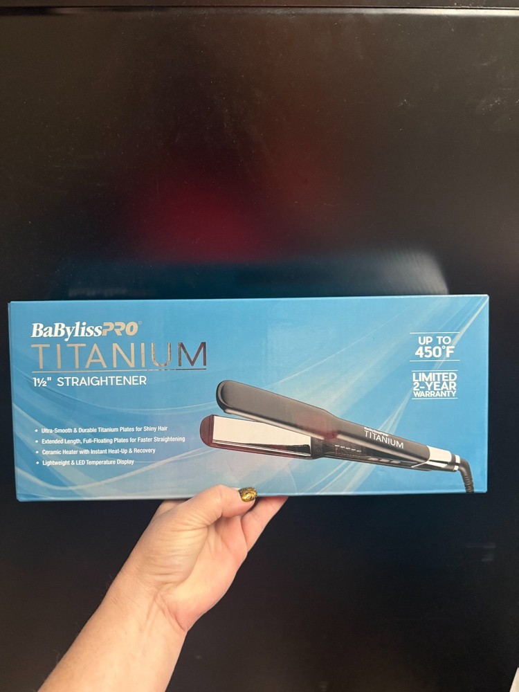 Babylisspro Titanium 1" Straightener