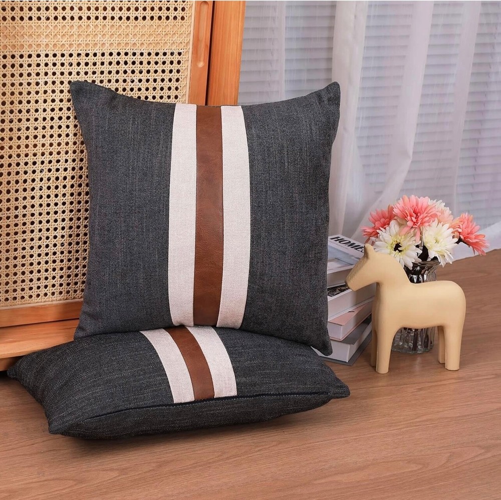 Boysum Farmhouse Decorative Pillow Case