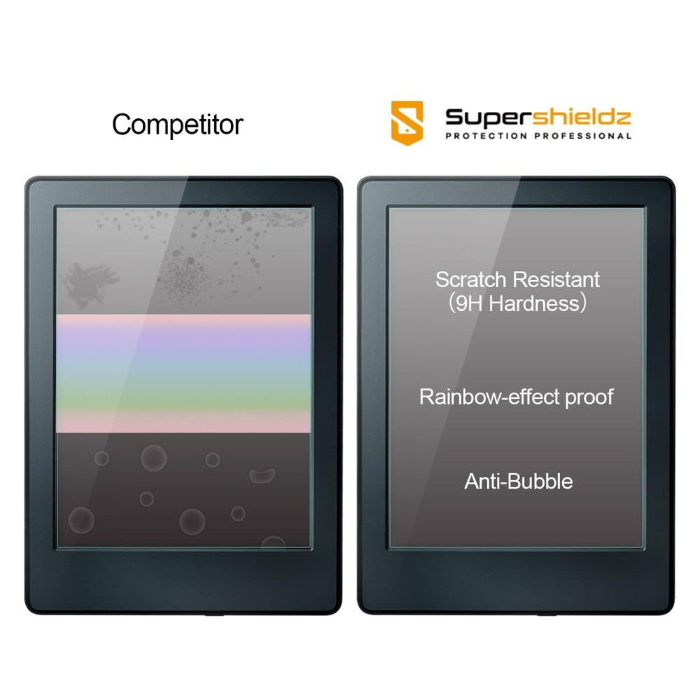 Supershieldz Tempered Glass Screen Protector for Amazon Kindle Touch
