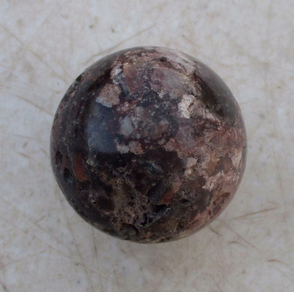 Fluorescent AZ Calcite 35mm Sphere 4716