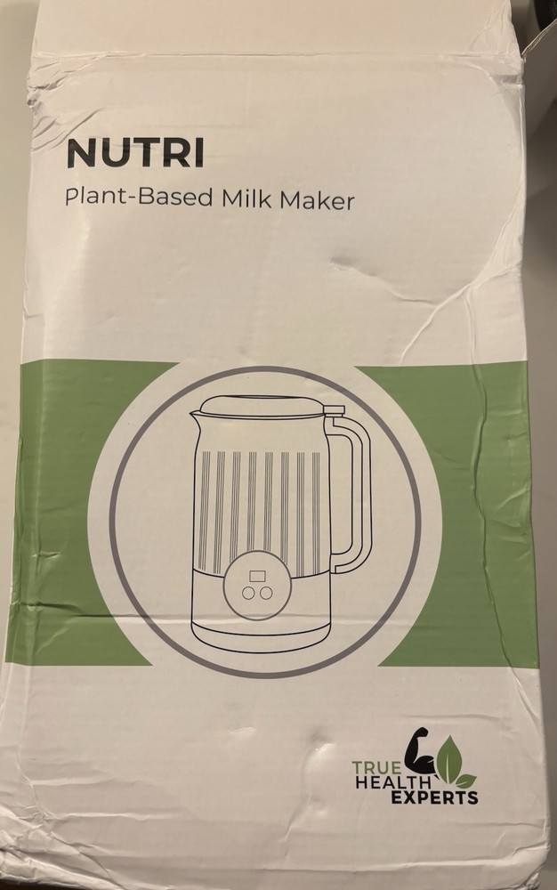 NUTRI Plant-Based Milk Maker Open Box, Mint
