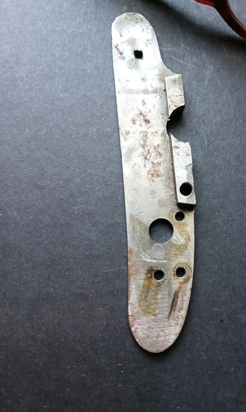 Pistol Or Rifle Lock Plate UNKNOWN GUN PART