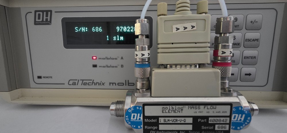 DH Instruments Molbloc Mass Flow Element - Tested - 1 SLPM