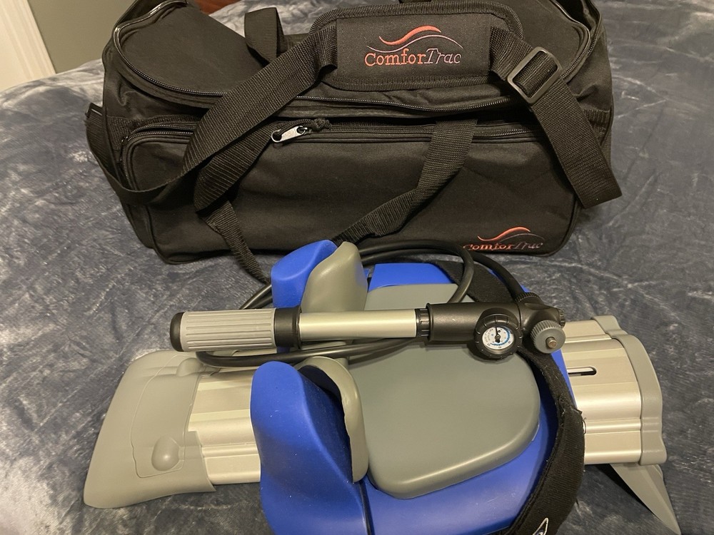 ComforTrac Cervical Traction Device. Excellent Condition with Case