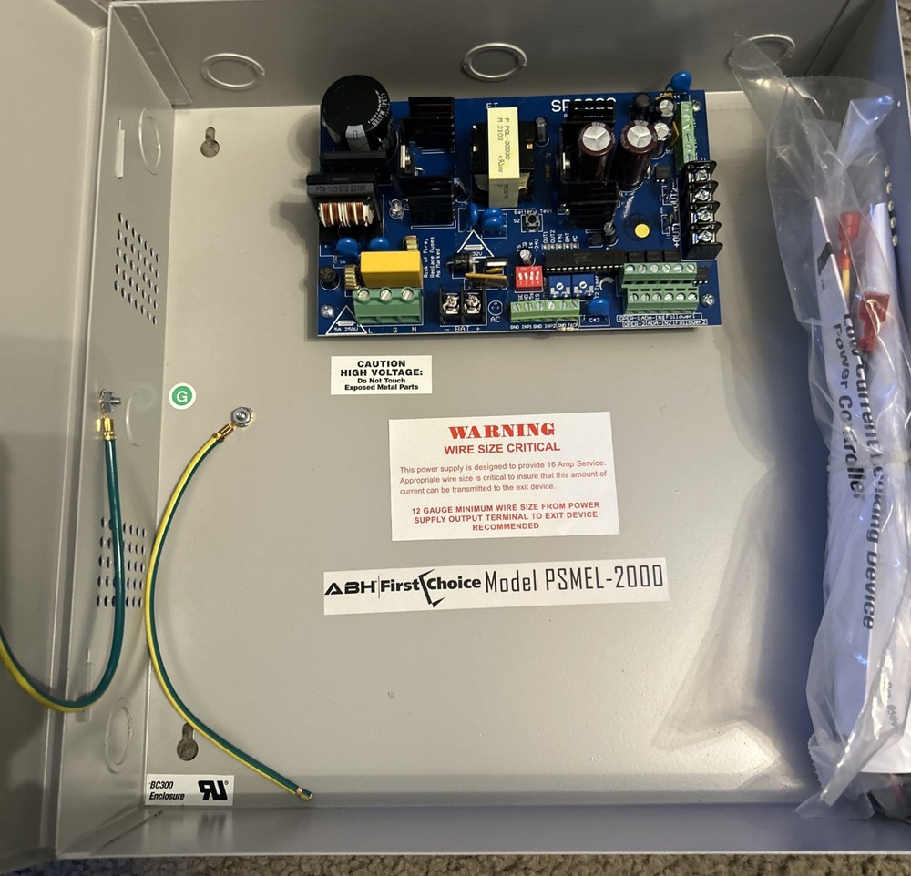 First Choice Power Supply Model No. PSMEL - 2000 (SP-2000 - Power Supply)