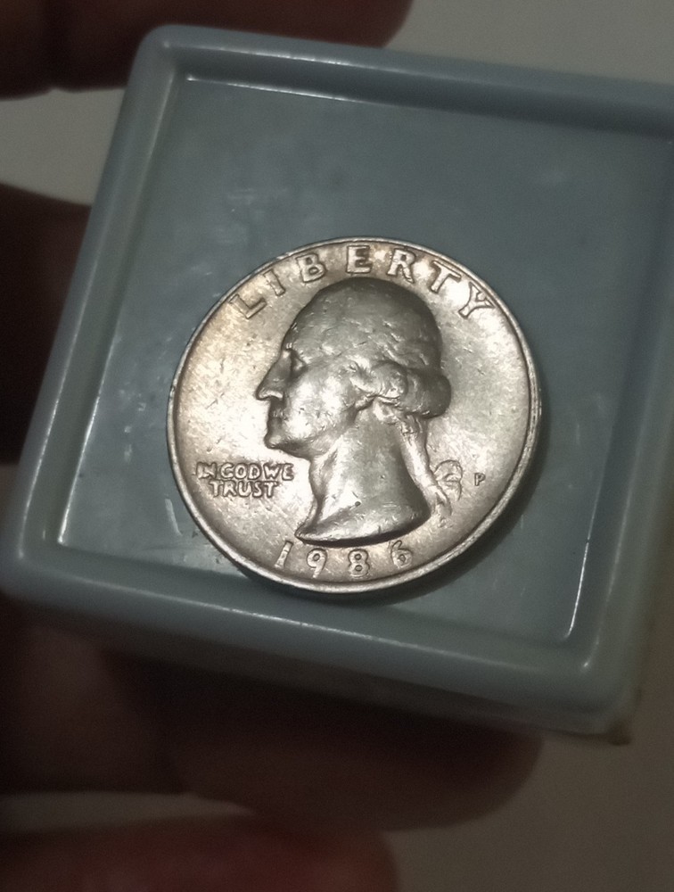 1986 P. MINT WASHINGTON QUARTER