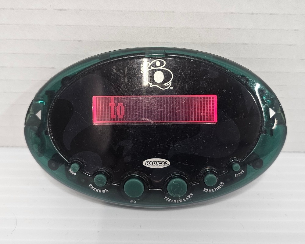 Radical 20 Twenty Questions Hand Held Game 2007 Tested Working