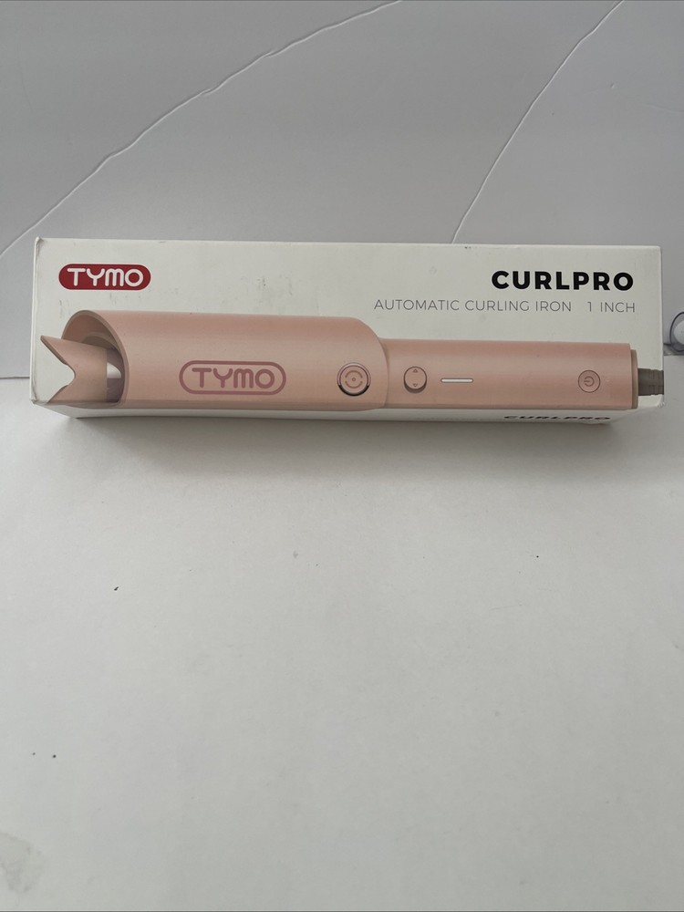 TYMO CurlPro Automatic Curling Iron 1 Inch Pink Electric