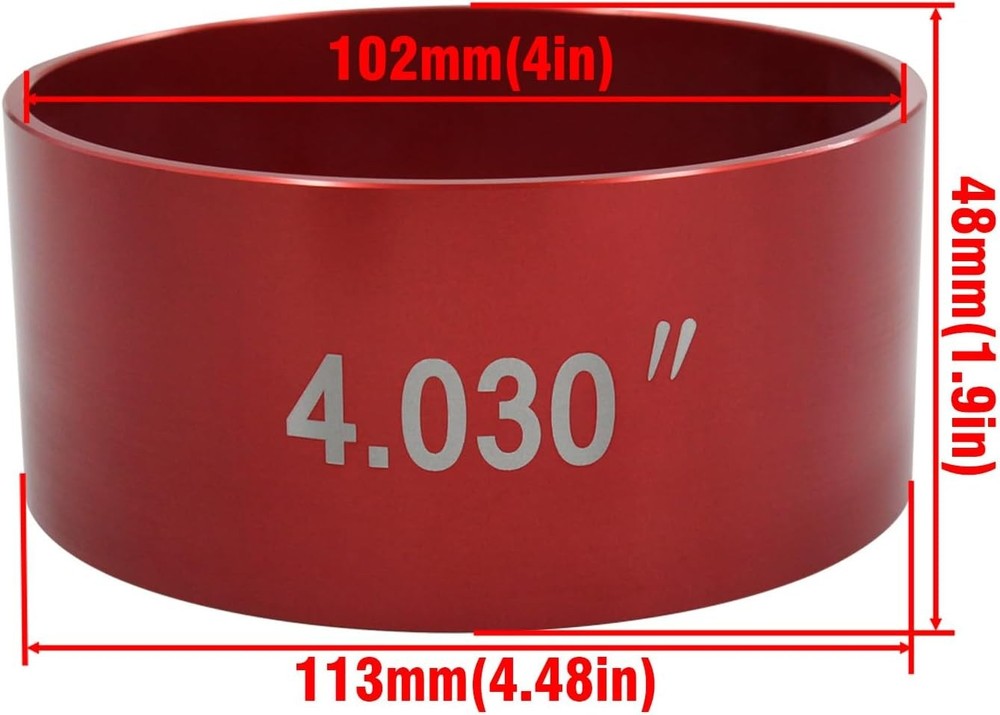 Engine Piston Ring Compressor Tool Compatible for 4.030 Inch Bore 4.03 Inch